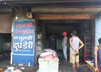 पसलमा आगलागी, लाखौँको क्षति