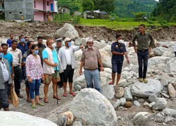 आर्थिक मामिला मन्त्री बोहरा कैलाश खोलाको निरिक्षणमा