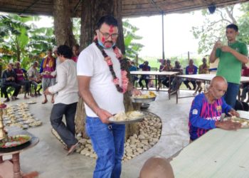 जन्मदिनमा सहारा घरलाई सहयोग