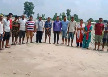 डल्फिन क्षेत्रमा स्तम्भ निर्माणमा गरिने