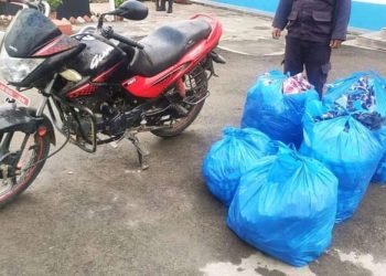 प्रहरीद्वारा अबैध सामान बरामद
