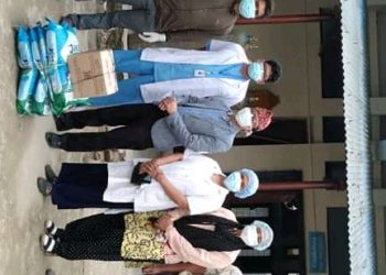 अस्पताललाई ३८ थान अक्सिजन सिलिन्डर सहयोग