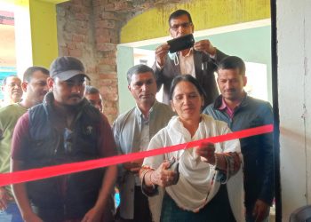 नेकपा समाजवादीको पार्टी कार्यालय उद्घाटन