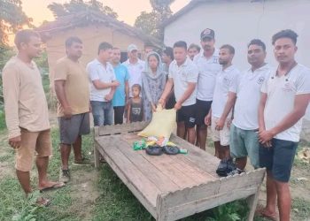 युवाहरुले गरे खाद्यान्न सहयोग