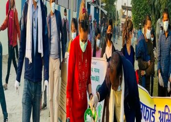 लक्ष्मी फाउन्डेसनको सरसफाइ अभियान