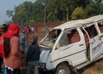 हाइस दुर्घटनामा एकको मृत्यु १८ घाइते