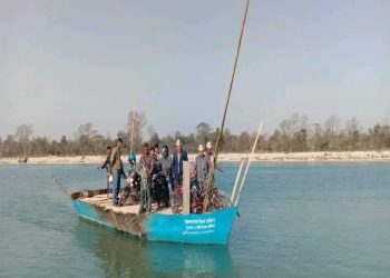 पुल निर्माण हुनेभएपछी स्थानीय खुशी