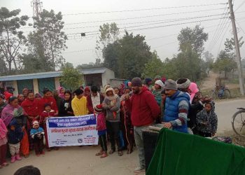 छाउपडी प्रथा तथा एकल महिलामाथी हुने हिंसा न्यूनीकरणका लागि सडक नाटक