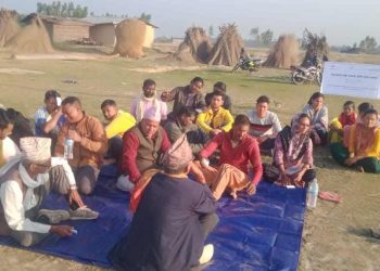 बाढी पूर्व तयारी नमूना अभ्यास सम्पन्न