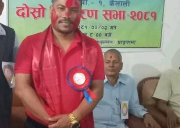 भजनी खानेपानीको अध्यक्षमा पुनः चौधरी