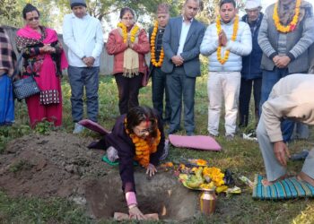 महायज्ञ गरेर सरस्वतीको मन्दिर निर्माण