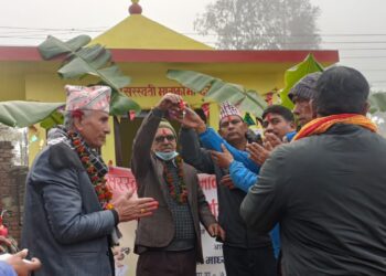 मन्दिर उद्घाटन तथा पुरस्कार वितरण कार्यक्रम सम्पन्न