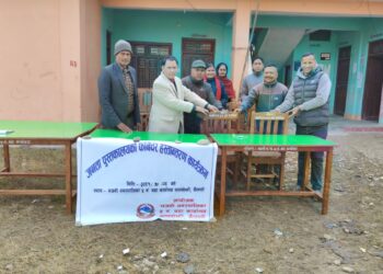 पुस्तकालयलाई फर्निचर उपलब्ध