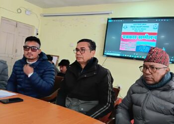 टीकापुरमा क्रीकेट प्रतियोगिता हुँदै