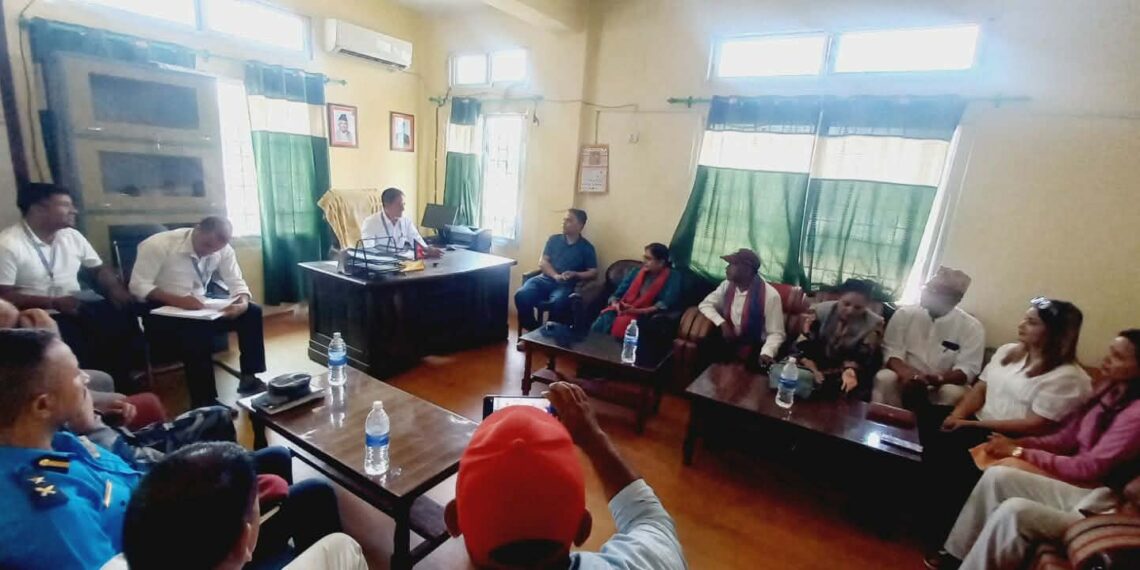 क्वारेन्टाइन र सीमा समस्या बारे छलफल