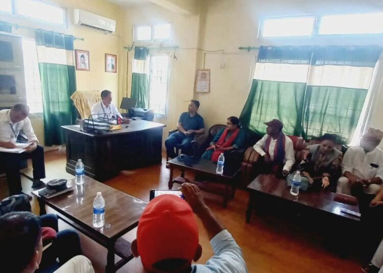 क्वारेन्टाइन र सीमा समस्या बारे छलफल