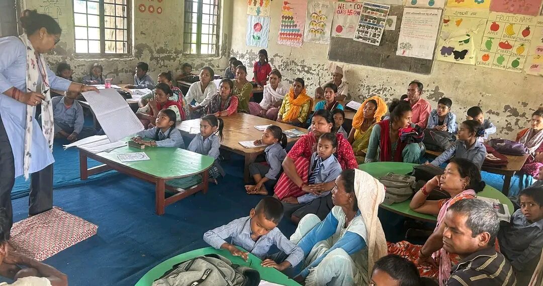 बिधालयद्वारा अभिभावकसँग छलफल