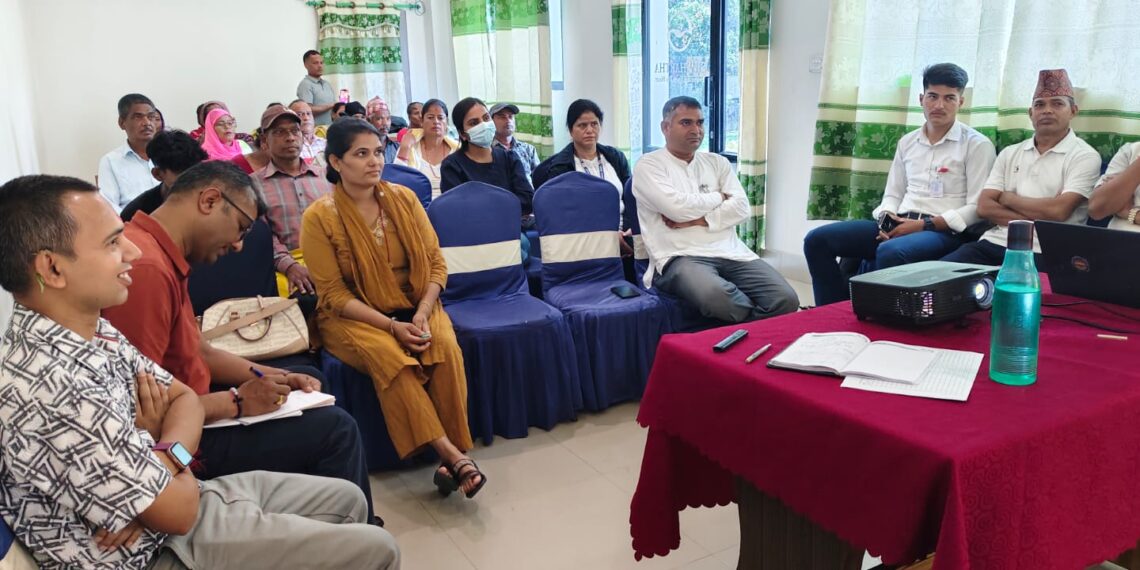एचआईभी संक्रमित माथिको भेदभाव कम गर्न अन्तरक्रिया