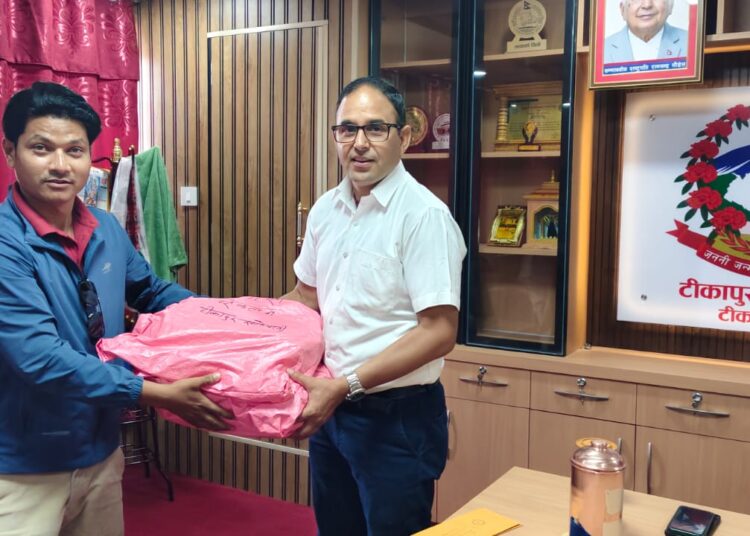खानेपानीले बुझायो नगरपालिकालाई कागजात