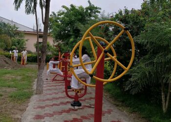 योगाश्रममा खुला जिम सञ्चालन