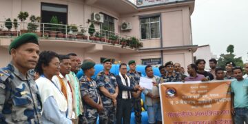 विपद उद्धार सामाग्री हस्तान्तरण