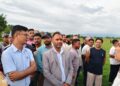 मन्त्री पौडेलले गरे विमानस्थलको निरीक्षण