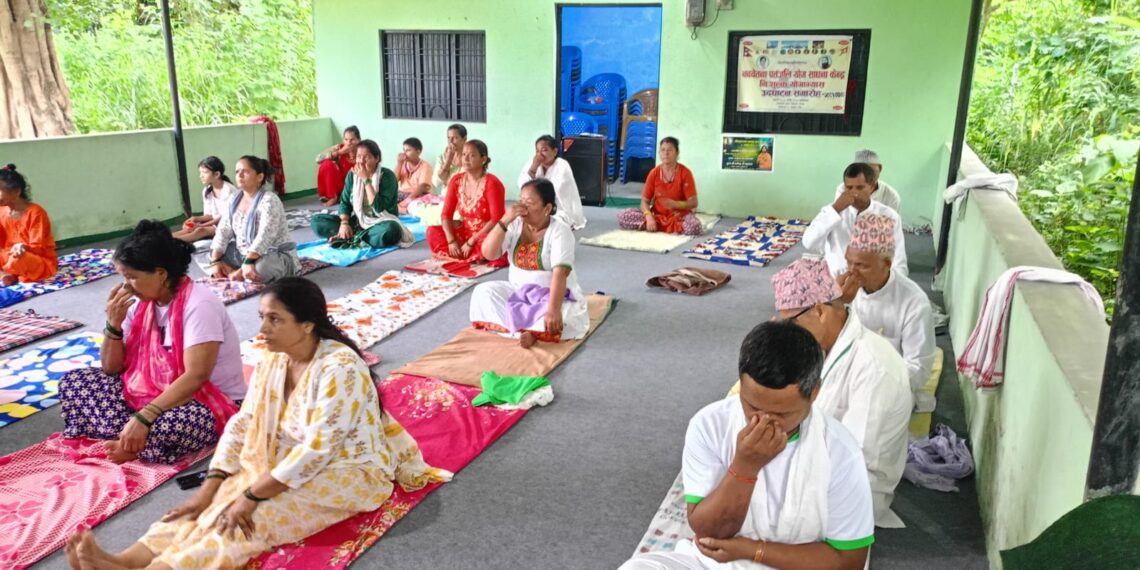 साधानकेन्द्र निर्माण पछि पुनः संचालन