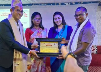 गाउँपालिकाका प्रमुख प्रशासकीय अधिकृत भट्टको बिदाइ