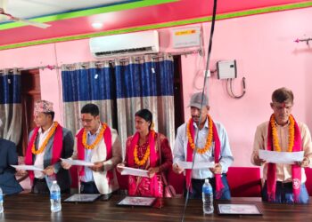 निर्वाचित पदाधिकारीको पदस्थापन