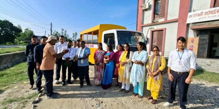 गाउँपालिकाले खरिद गर्यो महाप्रस्थान यान