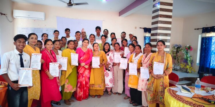 जवाफदेहिता अभियान्ता प्रशिक्षक प्रशिक्षण तालिम सम्पन्न