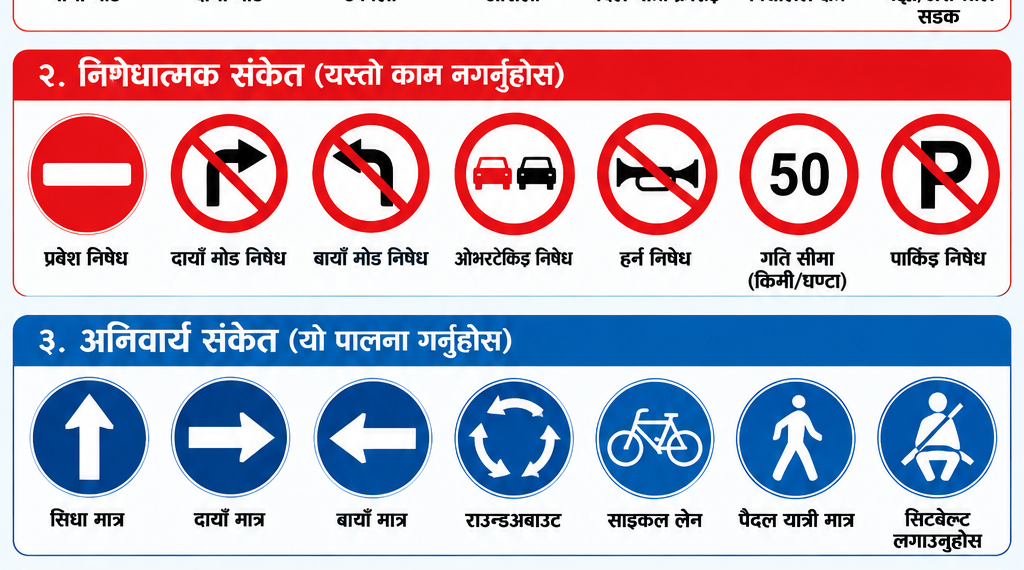 सवारीसाधन चलाउँदा ध्यान दिन आग्रह